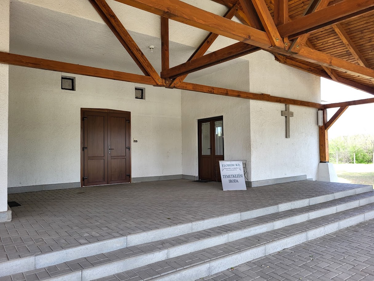 Az Elohim Kft. dunavarsányi irodájának bejárata